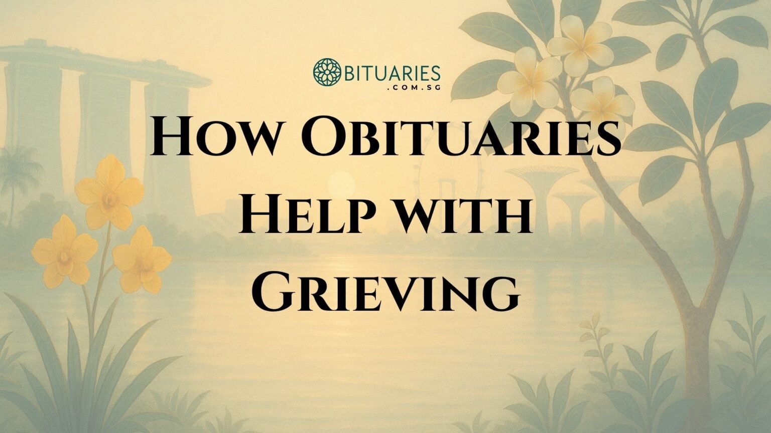 How Obituaries Help with Grieving