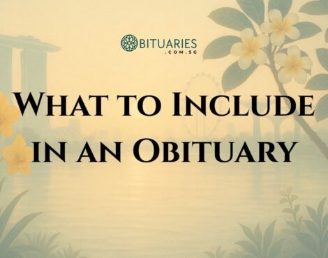 What to Include in an Obituary